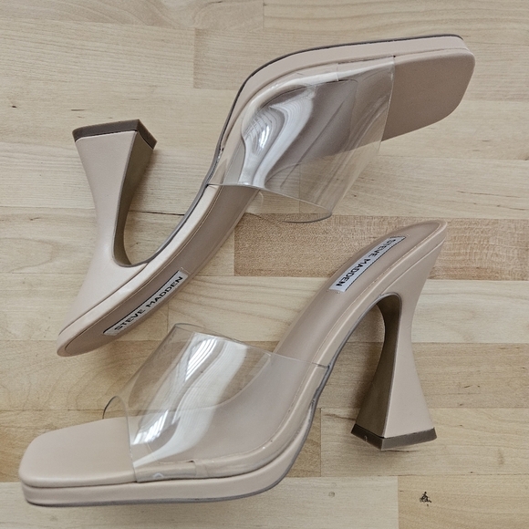 Steve Madden Women's Lipa Square Toe Mule Sz 10 - Picture 6 of 9